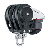 Poulie Carbo 57 tripl. Ratcha/taq de Harken avec réa et capteur de charge pour navigation sportive.