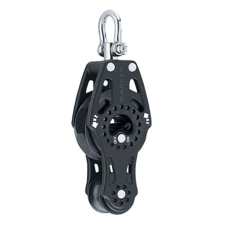 Poulie Carbo 57mm violon Ratchet, design optimisé pour un équilibre entre puissance et libération, Ø du réa 57 mm.