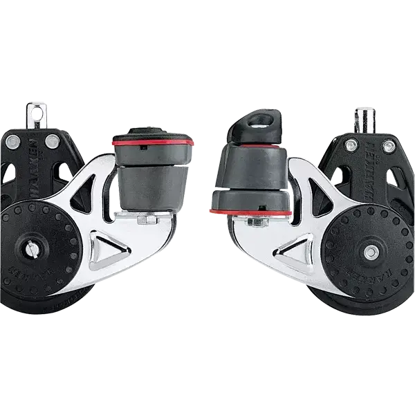 Poulie Carbo taquet Ringot 40 mm avec légèreté et robustesse, charge de travail maximale de 136 kg.