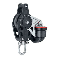 Poulie Carbo taquet Ringot 40 mm, léger et robuste avec charge de travail maximale de 136 kg.