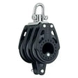 Poulie Carbo triple Ringot 57 mm, légère et robuste, pour performances et fiabilité, Ø du réa 57 mm.