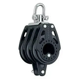 Poulie Carbo triple Ringot 57 mm, légère et robuste, pour performances et fiabilité, Ø du réa 57 mm.