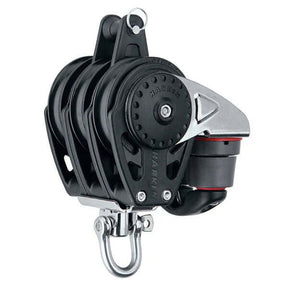 Poulie Carbo triple taq. rgt. 57 mm, avec faible friction, structure légère et robuste, charge maximale 816 kg.