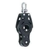 Poulie Carbo violon 57mm de Harken, conçue pour un réglage fluide et sécurisé, avec un diamètre de réa de 57 mm.