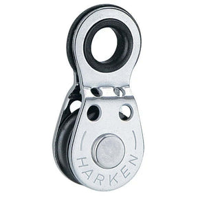 Poulie étroite 16mm à brêler, conçue pour petits bouts de réglage en fibres synthétiques, système de roulement en acier inoxydable.