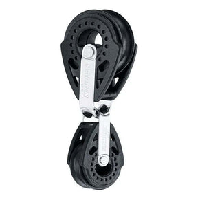 Poulies Carbo opposées 40/29 mm avec faible coefficient de friction et conception robuste.