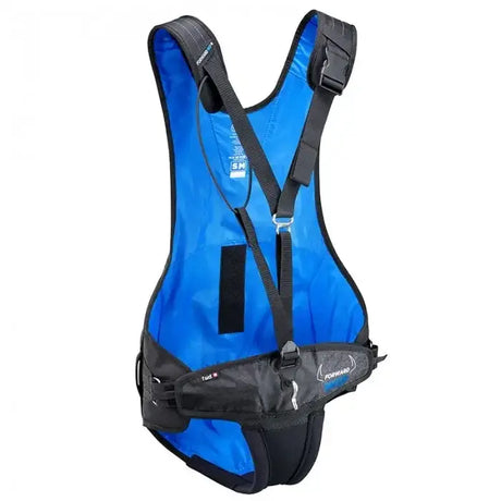 Harnais de trapèze PRO HARNESS 2.0 + LUMBAR, conception ergonomique et ceinture lombaire amovible.