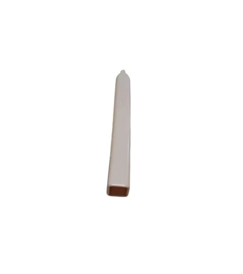 Protège ridoir en PVC haute résistance, longueur 180 mm, couleur noire, présentation de profil.