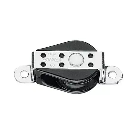 Bullet à plaquer câble 29 mm, poulie robuste et légère pour bateau, dimensions 73 mm, diamètre réa 29 mm.