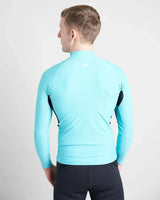 Rash Top-Long Sleeved view from the back, showcasing the technical design and fabric for sun protection.