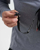 Leash casquette Rooster, détail de la sangle en nylon résistante avec fixation anticorrosion.