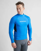 Rash Top-Long Sleeved de Rooster, t-shirt technique anti-UV, protection solaire, confection en lycra spandex, sportif.