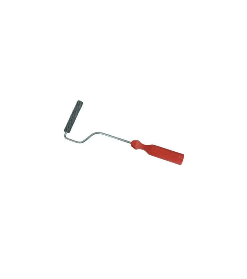 Rouleau ébulleur Ø15/80mm pour applications de résine, enduit ou peinture, avec manche ergonomique.