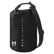 Sac étanche Dry Tube 10L en polyester étanche, noir, avec sangle de portage ajustable.