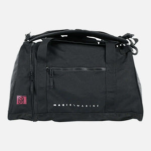 Sac étanche Sailing Bag 60L en polyester noir avec poches et fermeture éclair anticorrosion.