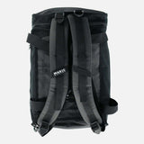 Sac étanche Sailing Bag 60L avec bretelles et design compact en tissu noir.