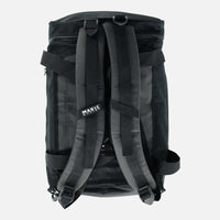 Sac étanche Sailing Bag 60L avec bretelles et design compact en tissu noir.