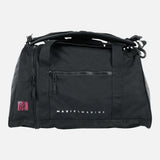 Sac étanche Sailing Bag 60L en polyester noir avec poches et fermeture éclair anticorrosion.