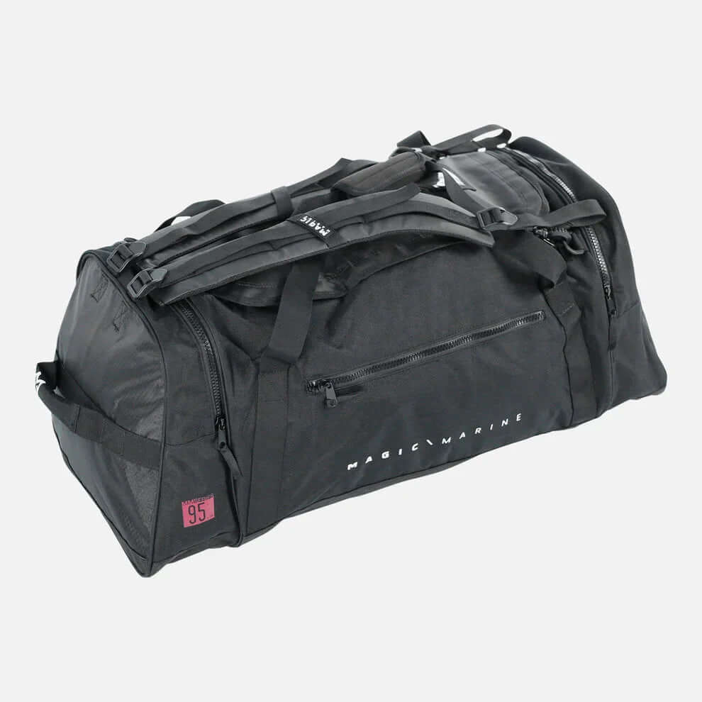 Sac étanche 95L pour la navigation, avec bretelles amovibles et compartiment étanche.