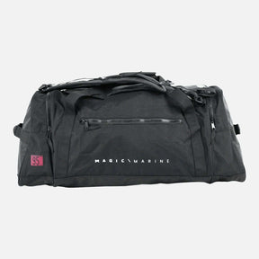 Sac étanche Sailingbag 95L - sac de sport noir avec bretelles et compartiment imperméable.