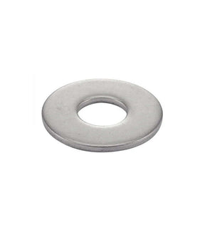 Sachet de 10 rondelles Ø5mm - rondelle en inox A4, diamètre 5 mm, vue d'une rondelle.