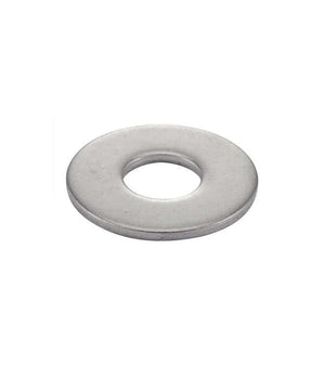 Sachet de 10 rondelles Ø5mm - rondelle en inox A4, diamètre 5 mm, vue d'une rondelle.
