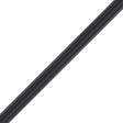 Sandow noir 4 mm, gaine en Polyester, caoutchouc naturel, extrêmement élastique.