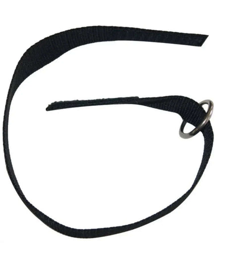 Sangle de point d'écoute ILCA avec boucle inox, auto-aggripante pour dériveur Laser.