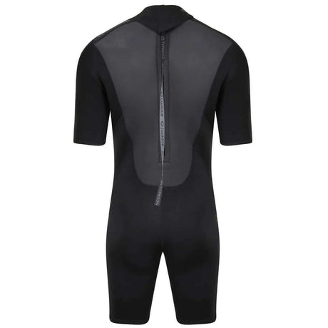 Shorty NEOPRENE Storm2.8 combinaison back zip vue arrière en néoprène lisse et coutures plates.