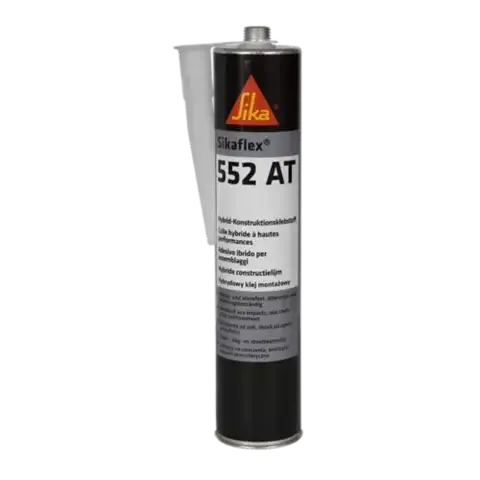 Mastic colle Sikaflex 552-I 300ml - blanc, colle pour assemblage structural à hautes performances.