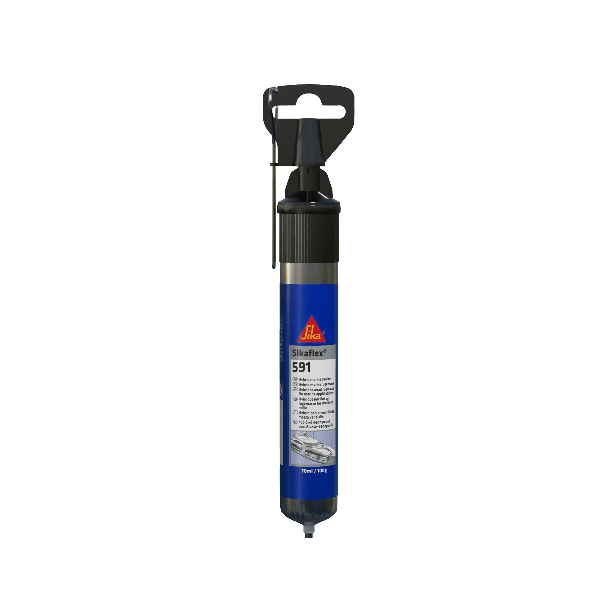 Mastic Sikaflex 591 noir, tube de 70 ml