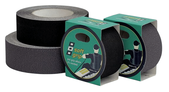 SOFT RUBBER GRIP TAPE GREY 50MMX4M