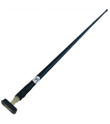 Stick aluminium Ø20 X 2.50m avec gaine X-Gripp anti-dérapante et articulation souple.