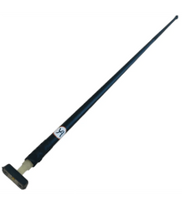 Stick aluminium Ø20 X 2.50m avec gaine X-Gripp anti-dérapante et articulation souple.