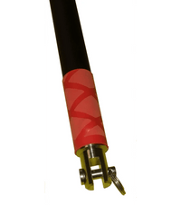 Stick aluminium compatible Hobie-Cat® avec gaine anti-dérapante et articulation en Inox.