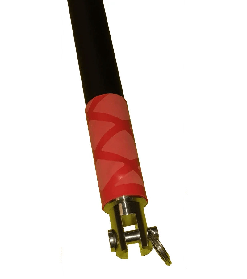 Stick aluminium compatible Hobie-Cat® avec gaine anti-dérapante et articulation en Inox.