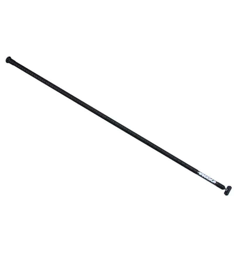 Stick carbone Ø20mm, lightweight and durable carbon stick, 1 meter long, with anti-slip coating.