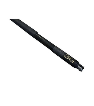 Stick télescopique Carbone 1.55/2.85m, détail du tube avec marquage 3G, ultra-léger et en carbone.