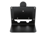 SUPPORT DE MÂT POCKET SÉRIE V2 & V1 TYPE « L » en aluminium anodisé avec plaque arrière.