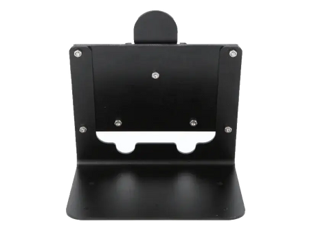 SUPPORT DE MÂT POCKET SÉRIE V2 & V1 TYPE « L » en aluminium anodisé avec plaque arrière.