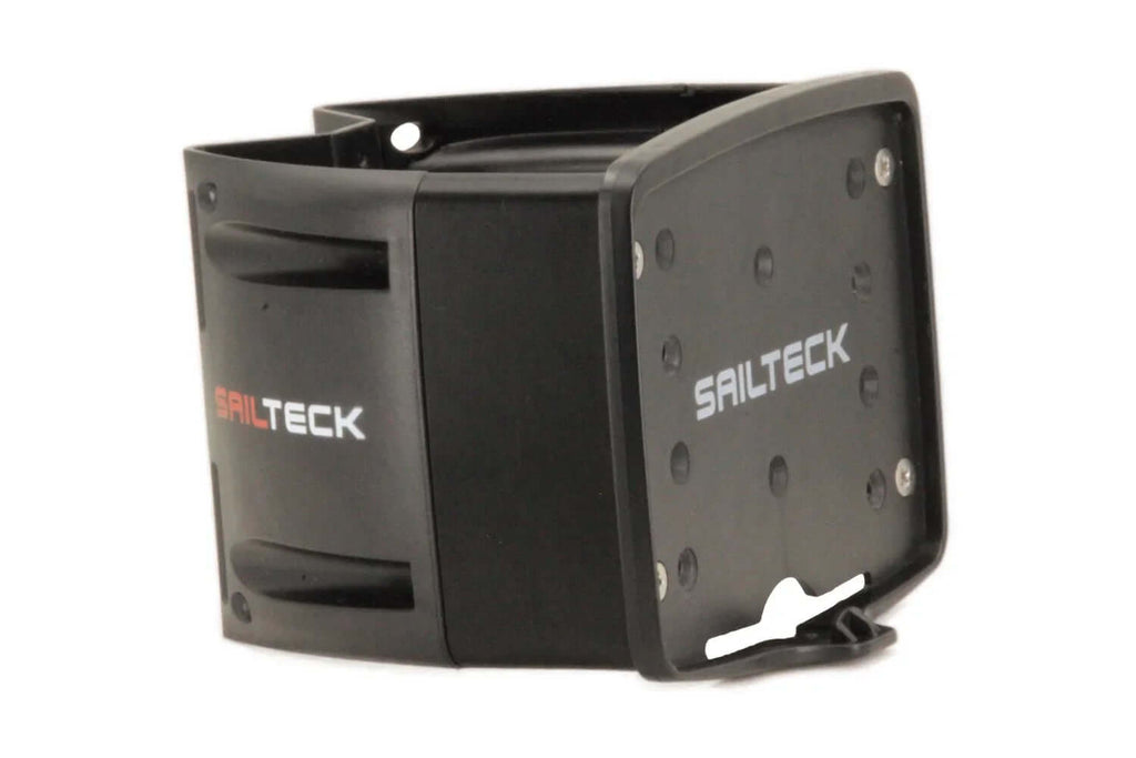 Support SK04 pour compas SK01/02 de Sailteck, mât adaptable, avec goupille et sangles de fixation.