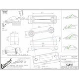 Support de taquet pour CL 211 MK1