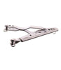 Tendeur INOX fermé en acier inoxydable marin, longueur de 200 mm, avec système de fermeture sécurisé.