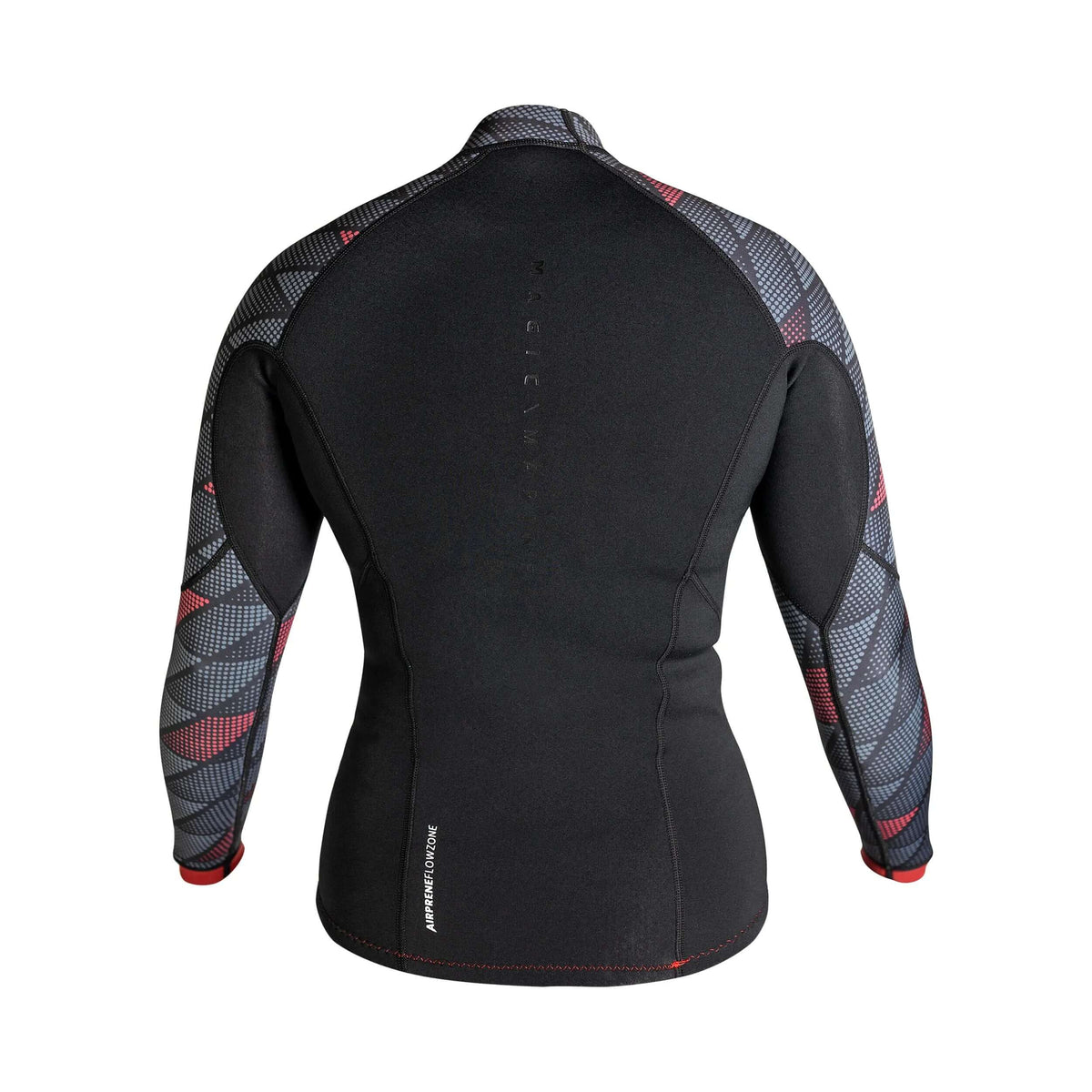 Top Racing Vest Neoprene Summer 1.5mm Flatlock women, arrière en néoprène M-Flex, design optimisé pour liberté de mouvement.