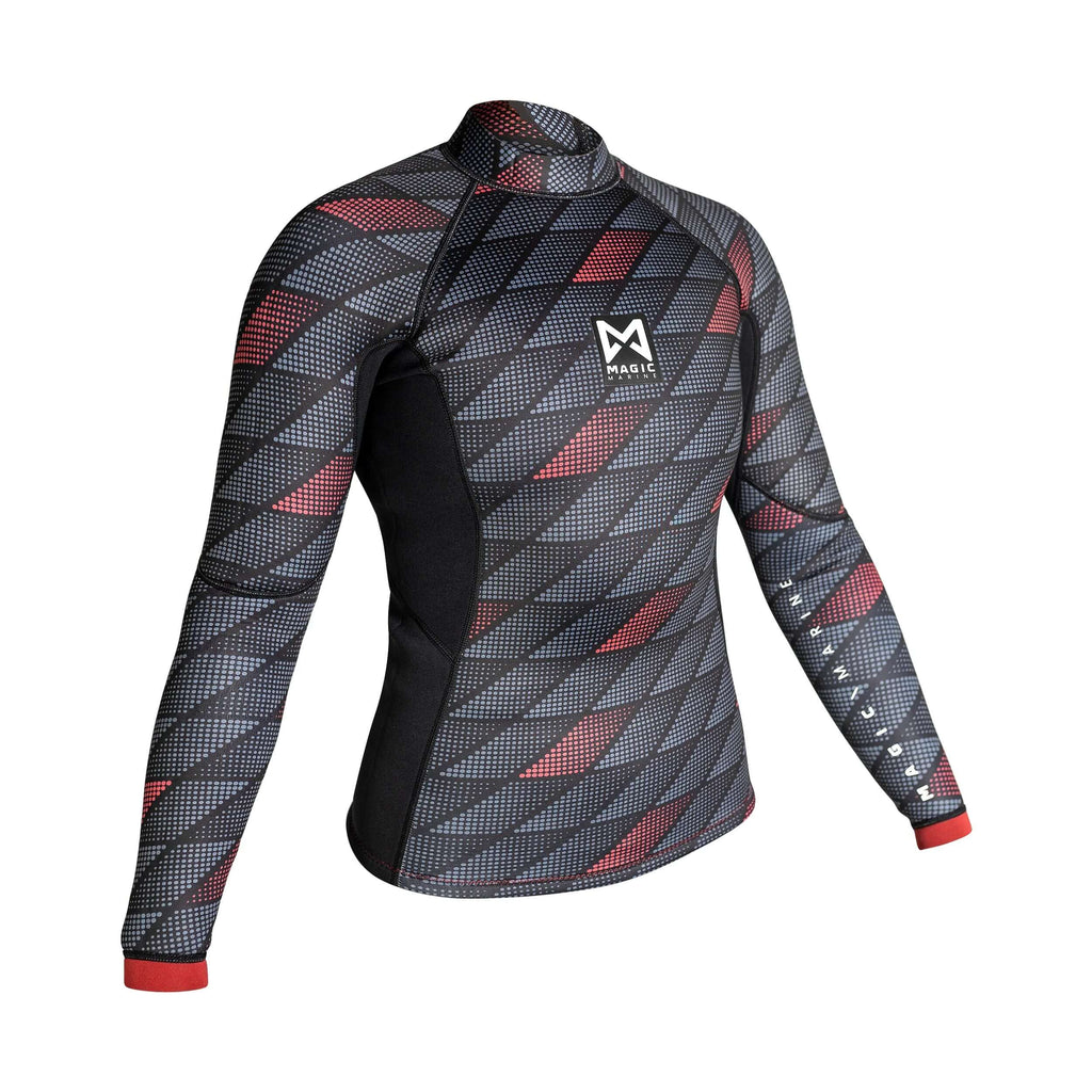 Top Racing Vest Neoprene Summer 3mm Flatlock women, néoprène M-Flex, protection et confort, design polyvalent.