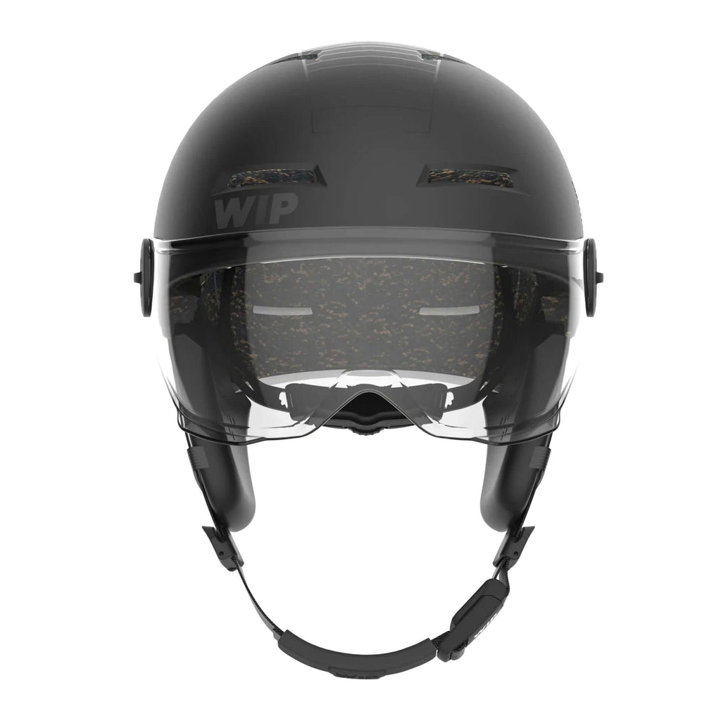 Visière standard pour casque X-OVER - Visière de rechange transparente offrant protection contre embruns et vent.
