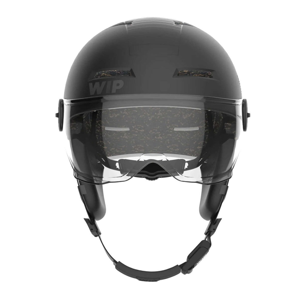 Visière standard pour casque X-OVER - Visière de rechange transparente offrant protection contre embruns et vent.