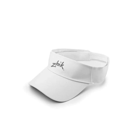 Visière zhik navy avec tissu extérieur durable et réglable pour confort et protection solaire.