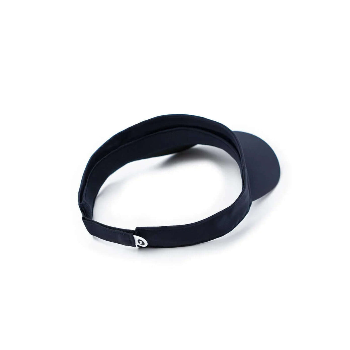 Visière zhik navy avec tissu durable et réglable, offrant protection solaire.