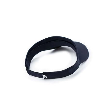 Visière zhik navy avec tissu durable et réglable, offrant protection solaire.